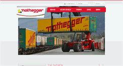 Desktop Screenshot of nothegger-transporte.at